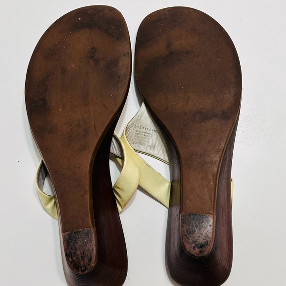 Tory Burch Cameron wedge thong sandal size 9 1/2 - Picture 2 of 9